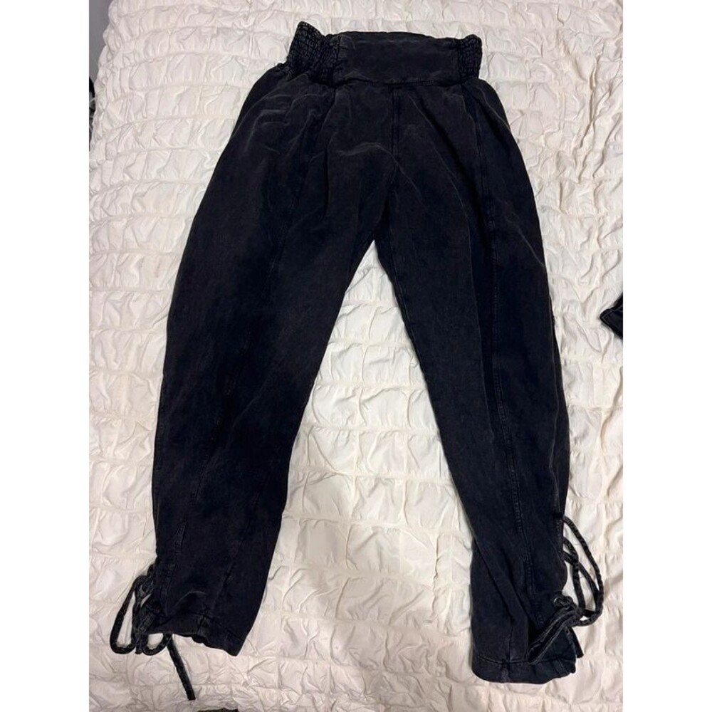 FP one free people poplin flowy pants